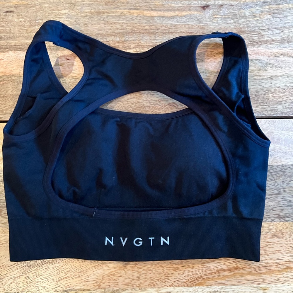 Black Eclipse Seamless Bra